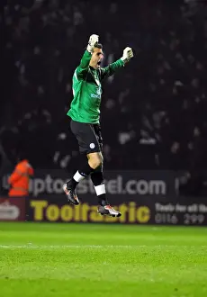 Leicester City V Bristol City Prints: Ricardo's Rapture: Waghorn's Championship-Winning Goal for Leicester City over Bristol City (18/02/2011)