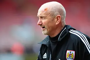 Richard Kelly, Bristol City Assistant Manager at Blackpool Match, Npower Championship (02/03/2013)