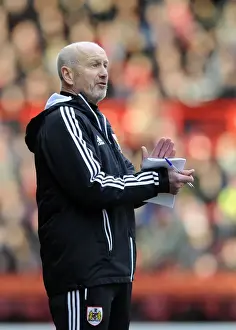 Bristol City V Ipswich Town Prints: Richard Kelly Coaching at Ashton Gate: Bristol City vs Ipswich Town