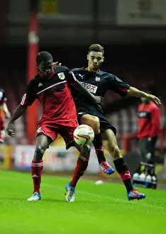 Bristol City U21s V Brentford U21s Prints: Rising Football Stars: Bristol City U21s vs Brentford U21s Clash at Ashton Gate (04)