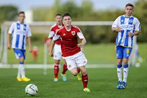 Rising Star Jamie Horgan Shines in Bristol City U18 vs Brighton & Hove Albion U18 Football Match, October 2013