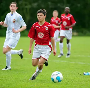 Framed Print : Rising Stars of the First Team: 09-10 Bristol City Academy Tournament