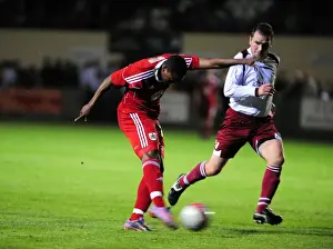 Paulton Rovers V Bristol City Prints: Rivalry on the Pitch: Bristol City vs Paulton Rovers - Season 10-11