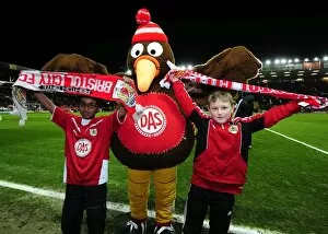 Images Dated 6th March 2012: Rivalry Reborn: Bristol City vs. Leicester City Clash at Ashton Gate Stadium - March 6, 2012