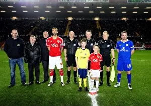 Images Dated 6th March 2012: Rivalry Reignites: Bristol City vs. Leicester City at Ashton Gate Stadium - March 6, 2012