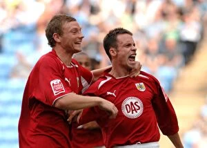 Images Dated 24th August 2008: The Rivalry Roars: Coventry City vs. Bristol City - Season 08-09 Football Match