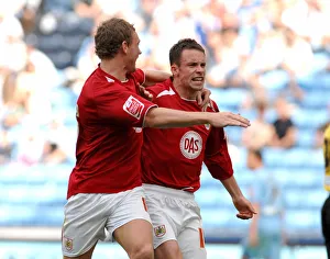 Framed Print : The Rivalry Roars: Coventry City vs. Bristol City - Season 08-09 Football Match