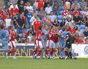Images Dated 15th September 2007: The Rivalry Roars On: Coventry City vs. Bristol City - Season 07-08 Football Match