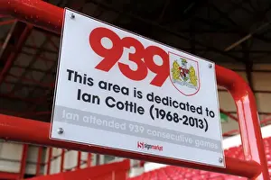 Bristol City V Walsall Prints: Rivalry in the Stands: Ian Cottle's Perspective - Bristol City vs Walsall (December 2013)