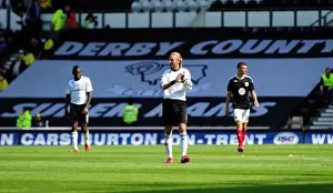 Derby County V Bristol City Prints: Robbie Savage's Farewell: Derby County Champions Celebrate with Victory over Bristol City