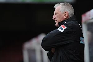 Images Dated 15th February 2014: Ronnie Moore, Tranmere Rovers Manager, at Ashton Gate during Bristol City vs Tranmere Rovers