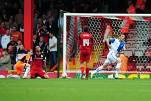 Images Dated 15th September 2012: Ruben Rochina's Late Strike: Devastating Blackburn Rovers Win Over Bristol City