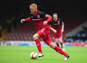 Images Dated 4th August 2012: Ryan Taylor in Action: Bristol City vs. Bristol Rovers at Louis Carey's Testimonial