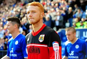 Framed Print : Ryan Taylor of Bristol City in Action against Leicester City at King Power Stadium, 2012 Championship Football Match
