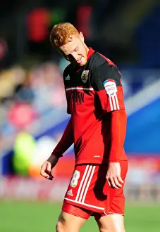 Ryan Taylor of Bristol City Faces Off in Championship Clash at King Power Stadium (Leicester City v Bristol City, October 2012)