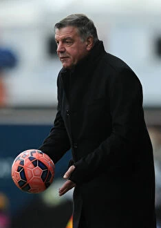 Images Dated 25th January 2015: Sam Allardyce Leads West Ham United in FA Cup Battle against Bristol City, January 2015