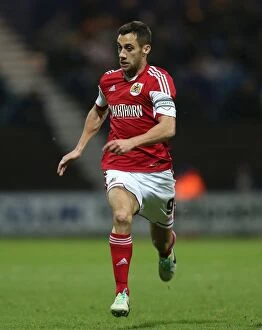 Images Dated 30th November 2013: Sam Baldock in Action: Bristol City vs Preston North End, Sky Bet League One, 2013
