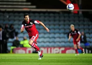 Images Dated 18th September 2012: Sam Baldock of Bristol City in Action Against Peterborough United, Championship Match, 2012