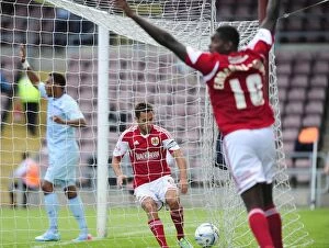 Images Dated 11th August 2013: Sam Baldock Scores for Bristol City against Coventry City, Sky Bet League One, 2013