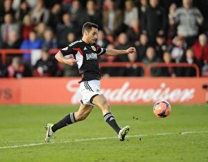 Images Dated 8th December 2013: Sam Baldock Scores for Bristol City against Tamworth in FA Cup Second Round