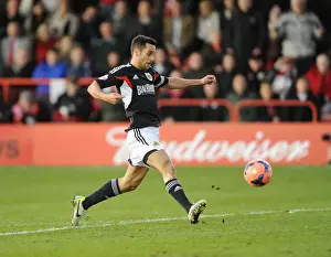 Framed Print : Sam Baldock Scores for Bristol City against Tamworth in FA Cup Second Round Framed Print : Sam Baldock Scores for Bristol City against Tamworth in FA Cup Second Round
