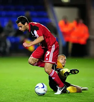 Sam Baldock Scores Past Robert Olejnik: A Championship Moment