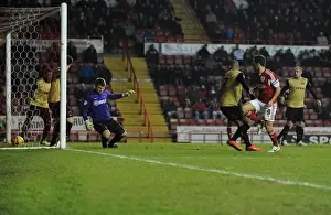 Bristol City V Leyton Orient Prints: Sam Baldock's Winning Goal: Bristol City Triumphs Over Leyton Orient in Sky Bet League One (November 2013)