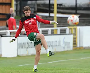 Pre Season Prints: Top Saves: Frank Fielding's Unforgettable Performance for Bristol City vs