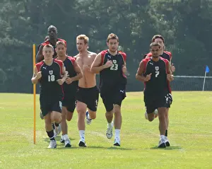 Behind the Scenes: 2006-07 Bristol City FC Training Sessions at the Training Ground