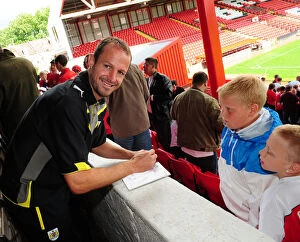 Images Dated 19th July 2009: Behind the Scenes: Bristol City FC First Team Open Day - Season 09-10