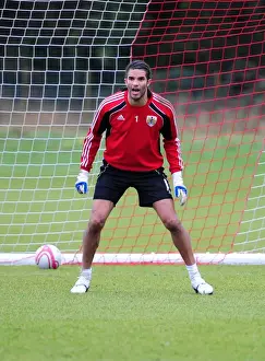 Training 13-01-11 Prints: Behind the Scenes: Bristol City First Team Training Ahead of Season 10-11 (January 13)
