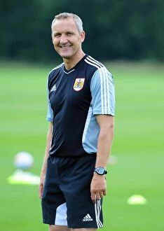 Images Dated 4th July 2011: Behind the Scenes: Keith Miljen at Pre-Season Training with Bristol City FC
