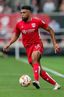 Bristol City V Aston Villa Prints: Scott Golbourne in Action: Bristol City vs Aston Villa
