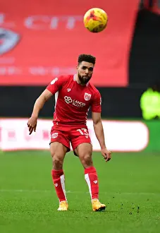 Bristol City V Rotherham United Prints: Scott Golbourne in Action: Bristol City vs Rotherham United
