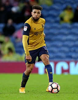 Images Dated 28th January 2017: Scott Golbourne in Action: Burnley vs. Bristol City, FA Cup Fourth Round (2017)