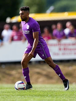 Images Dated 9th July 2017: Scott Golbourne in Action: Pre-season Friendly between Bristol City and Bristol Manor Farm (2017)