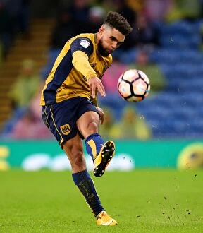Images Dated 28th January 2017: Scott Golbourne of Bristol City in Action against Burnley at Turf Moor, FA Cup Fourth Round