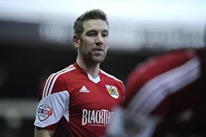 Scott Wagstaff in Action: Bristol City vs. Stevenage, Sky Bet League One, December 2013