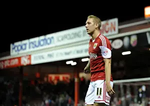 Scott Wagstaff in Action: Bristol City vs Shrewsbury Town, September 13, 2013