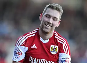 Bristol City V Swindon Town Prints: Scott Wagstaff in Action: Bristol City vs Swindon Town, Sky Bet League One, 2014