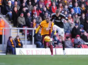 Bradford City V Bristol City Prints: Scott Wagstaff Scores the Game-Winning Goal for Bristol City against Bradford City