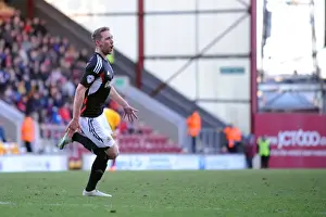 Bradford City V Bristol City Prints: Scott Wagstaff's Euphoric Goal: A Memorable Moment from Bradford City vs
