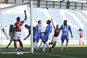 Colchester United V Bristol City Prints: Scott Wagstaff's Goal Celebration: Colchester United vs