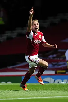 Scott Wagstaff's Goal Celebration: A Thrilling Moment at Ashton Gate - Bristol City vs. Bradford City, Sky Bet League One, 2013