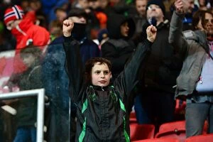 Images Dated 17th March 2017: Sea of Passion: Bristol City vs Huddersfield Town at Ashton Gate, 2017