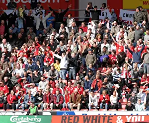 A Sea of Passionate Pride: Unyielding Support of Bristol City FC Fans