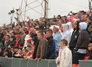 Images Dated 1st November 2007: A Sea of Passionate Unity: Bristol City FC Fans