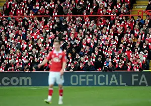 Sea of Red and White: Unified Bristol City Fans at Ashton Gate, FA Cup Fourth Round