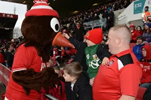 Sea of Scrumpy: A Fanatical Crowd at Ashton Gate during Bristol City vs Blackburn Rovers, 2015