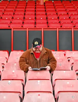 Framed Print : A Sea of Unified Passion: Bristol City FC's Fervent Fanbase